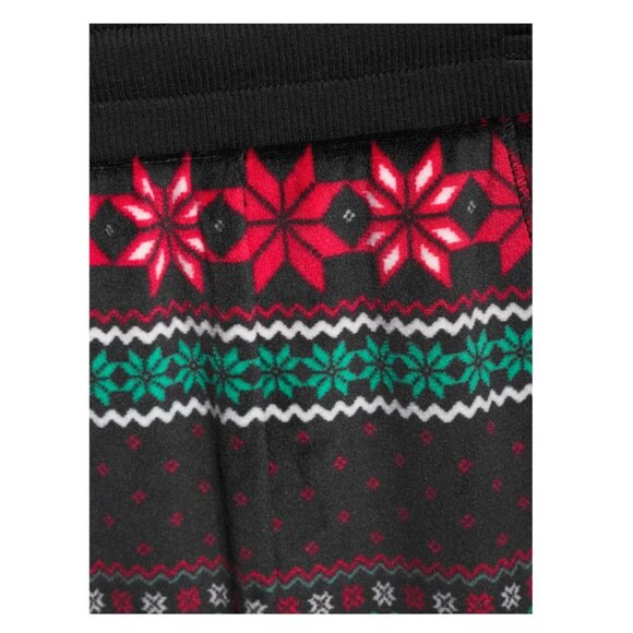 Secret Treasures Loungewear Snowflake Holiday Pajamas Jogger Ladies Size Small - Picture 4 of 4